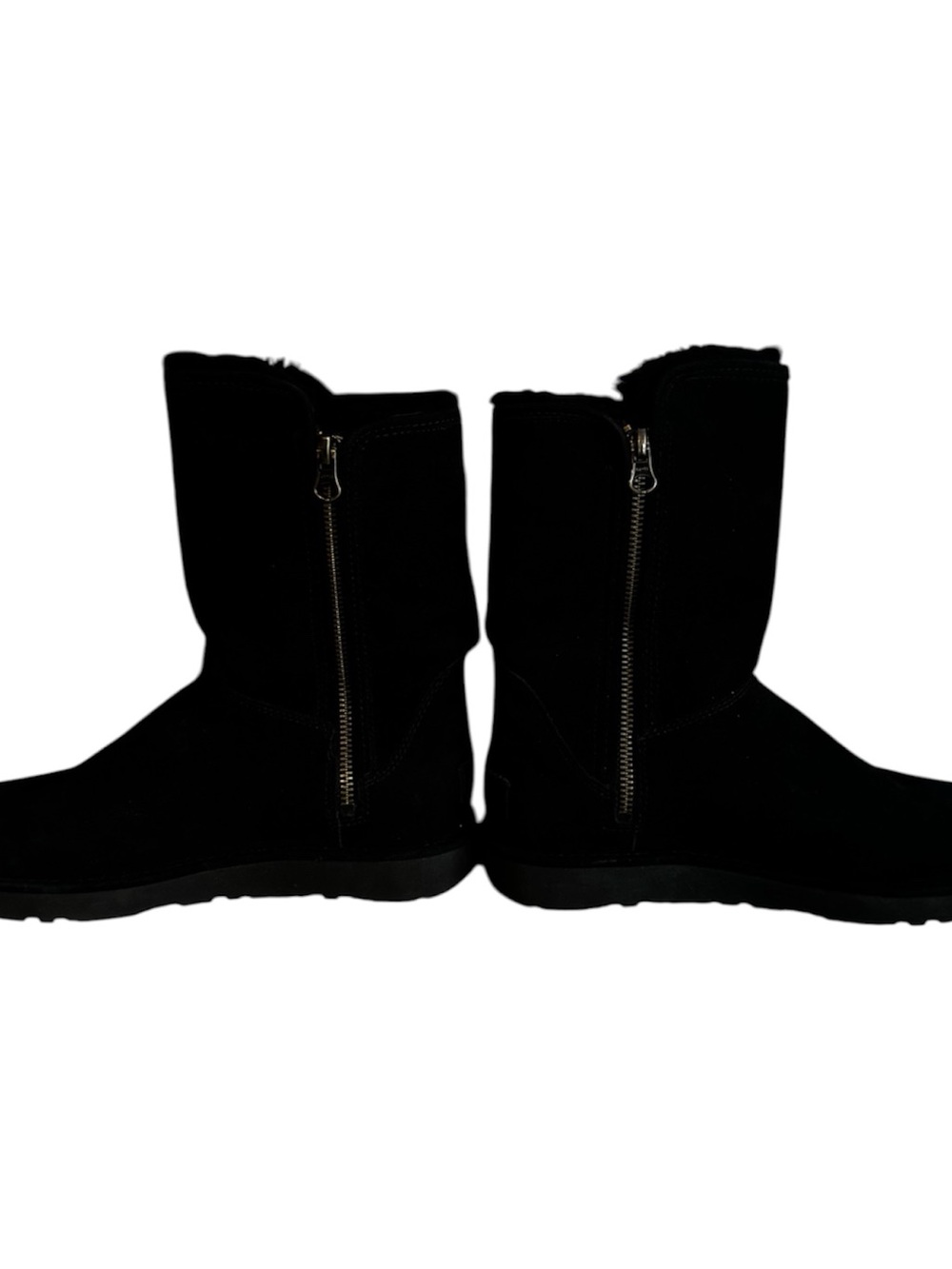 NEW UGG Abree II Black Zip-Detail Women's  Boot